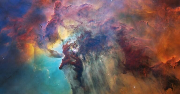 Day 15 of the 2025 Space Telescope Advent Calendar: A Turbulent Lagoon