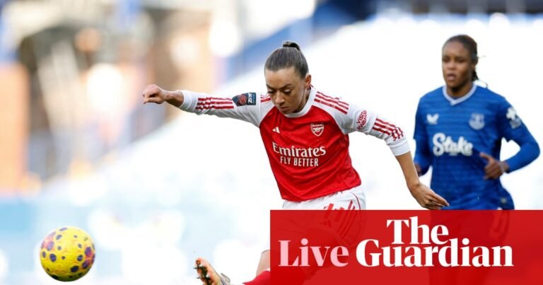 Everton v Arsenal: Women’s Super League – live | Women’s Super League Everton v Arsenal: Women’s Super League – live | Women's Super League