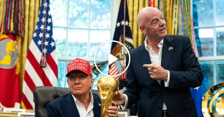 FIFA President Awards Trump With Soccer Body’s First Peace Prize
