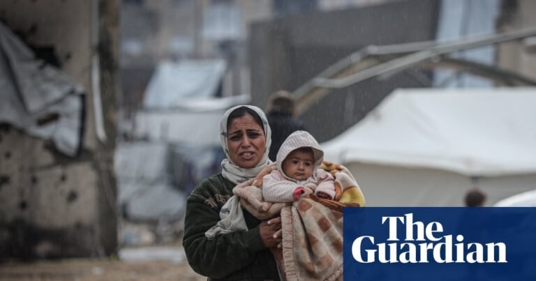 Families washed out of tents as flood waters course through Gaza | Gaza