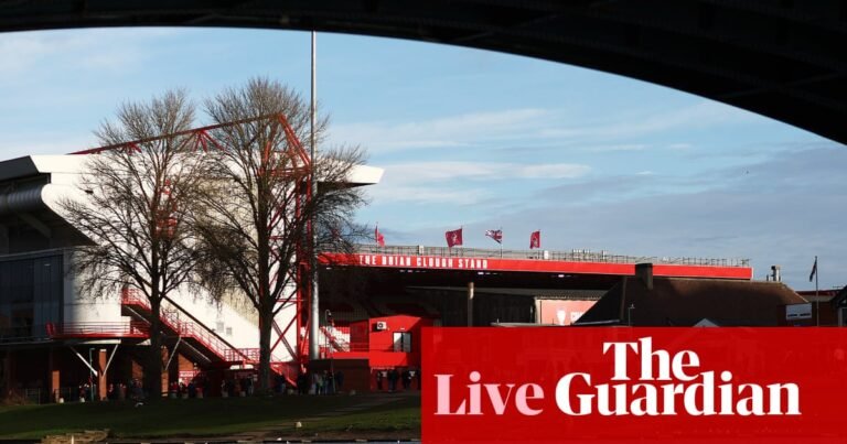 Nottingham Forest v Manchester City: Premier League – live | Premier League Nottingham Forest v Manchester City: Premier League – live | Premier League