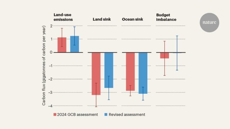 Revised estimates of CO<sub>2</sub> sources and sinks improve global carbon accounting