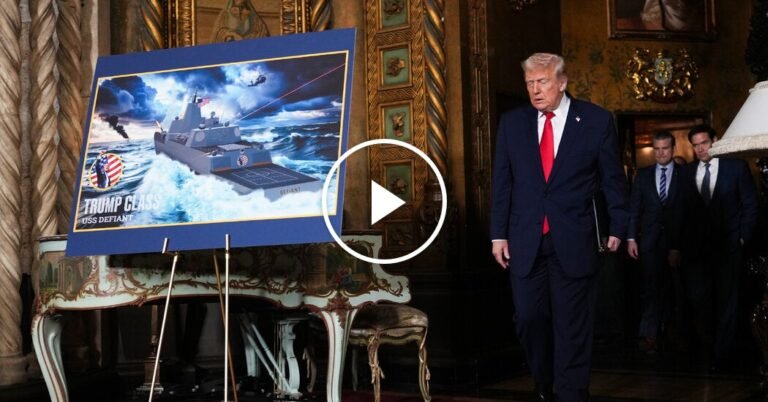 Trump Announces Construction of New Warships