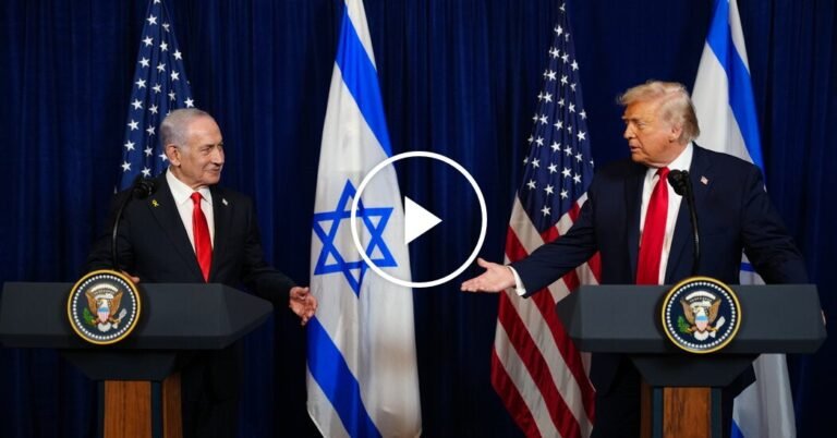 Trump and Netanyahu Present United Front During Meeting Trump and Netanyahu Present United Front During Meeting