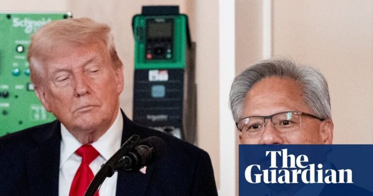 Trump clears way for Nvidia to sell powerful AI chips to China | Nvidia Trump clears way for Nvidia to sell powerful AI chips to China | Nvidia