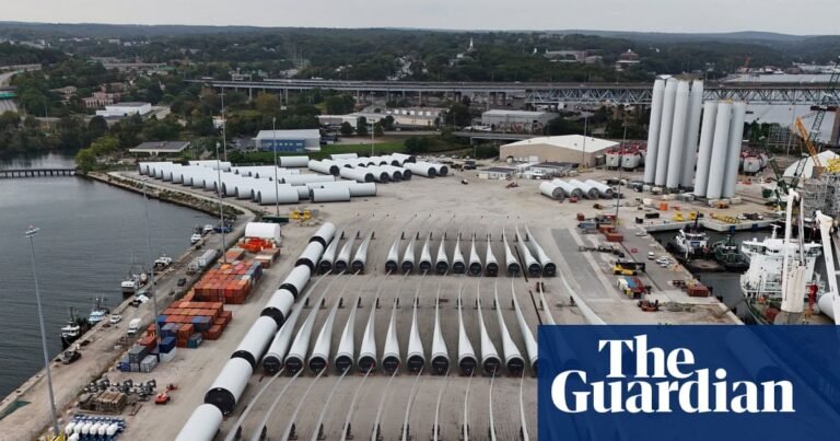 Trump officials halt offshore wind-farm projects over ‘national security risks’ | Trump administration