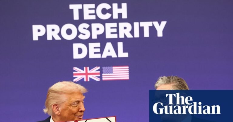 US puts £31bn tech ‘prosperity deal’ with Britain on ice | Trade policy US puts £31bn tech ‘prosperity deal’ with Britain on ice | Trade policy