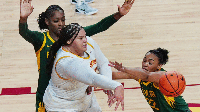 Did Baylor just reveal the cheat code on how to slow Iowa State’s Audi Crooks? Did Baylor just reveal the cheat code on how to slow Iowa State's Audi Crooks?