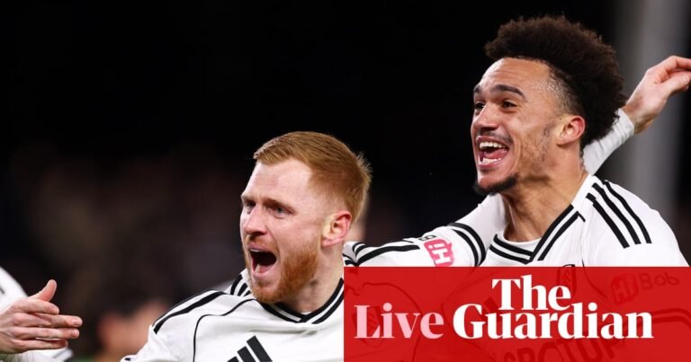 Fulham 2-2 Liverpool, Morocco v Tanzania and more: clockwatch – live | Soccer Fulham 2-2 Liverpool, Morocco v Tanzania and more: clockwatch – live | Soccer