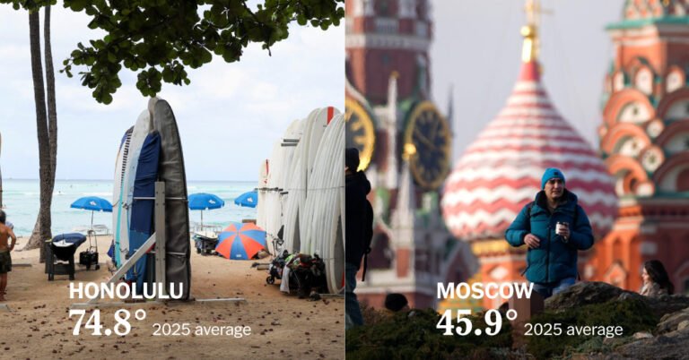 How Hot Was Your Town Last Year? Look Up Where You Live.