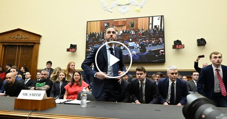 Jack Smith Defends His Trump Indictments During House Hearing