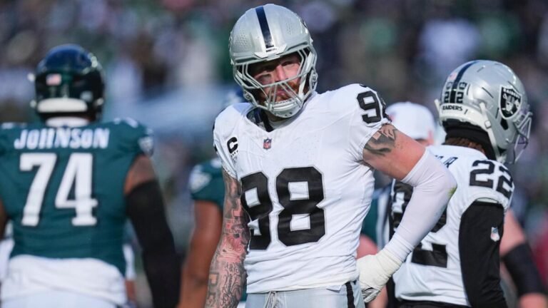 Raiders GM addresses Maxx Crosby's future: 'He didn't love the idea of not playing football'