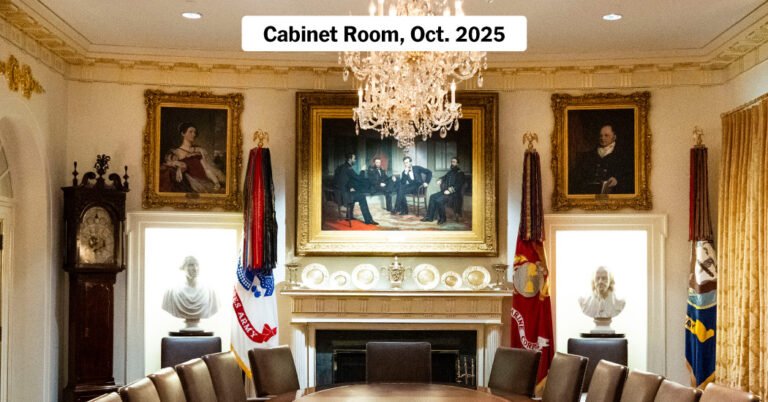 See All of Trump’s Changes to the White House So Far