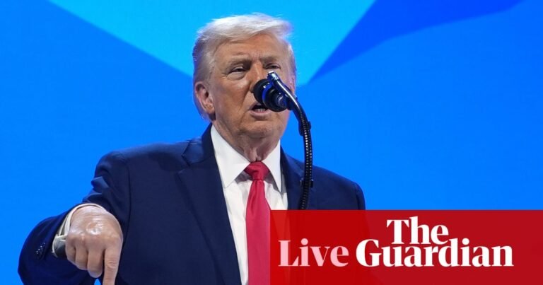 Trump renews attack on UK for not allowing more oil drilling in North Sea – UK politics live | Politics