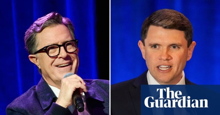 Colbert accuses Trump administration of censorship after CBS pulls interview | Stephen Colbert Colbert accuses Trump administration of censorship after CBS pulls interview | Stephen Colbert