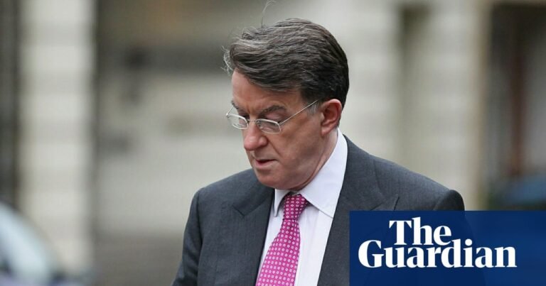 Mandelson lobbying firm sought work with Russia and China state companies, Epstein emails show | Peter Mandelson