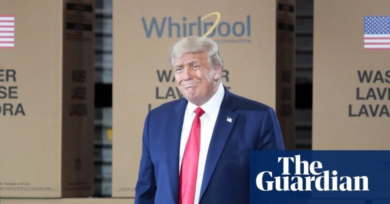 Workers decry Whirlpool offshoring jobs despite praise for Trump’s tariffs | Trump tariffs Workers decry Whirlpool offshoring jobs despite praise for Trump’s tariffs | Trump tariffs