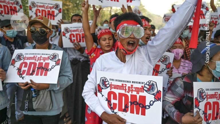 escaping Myanmar’s military leadership for a PhD abroad