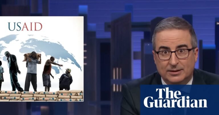 John Oliver on Trump’s dismantling of USAID: ‘What this administration has done is beyond cruel’ | John Oliver