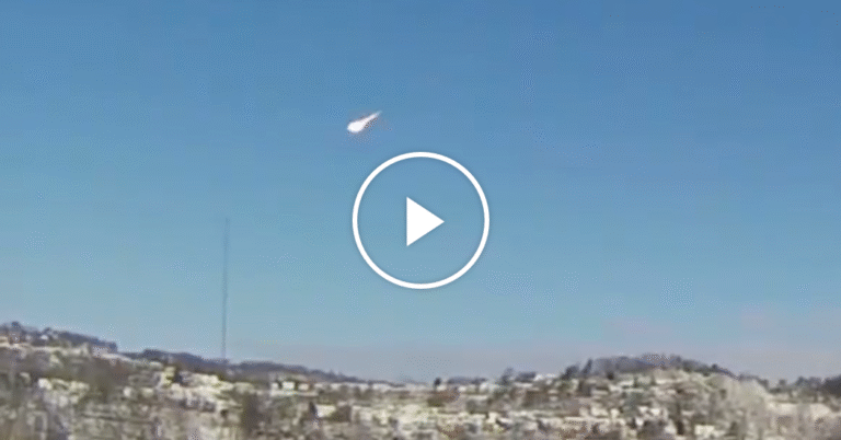 Meteor Streaks Across the Sky Over Pennsylvania and Ohio