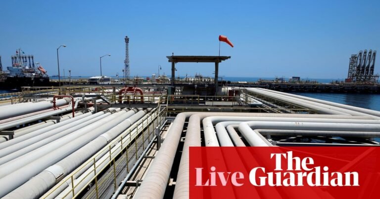 Saudi Aramco to restore 70% of oil exports ‘within days’ via Red Sea pipeline - business live | Business