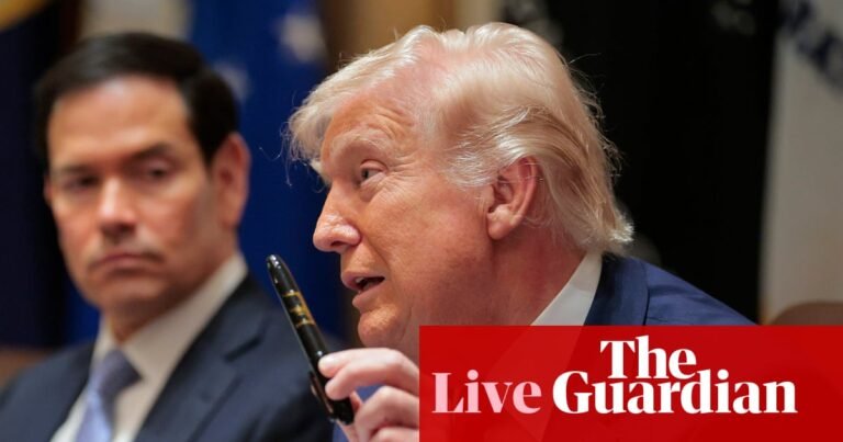 Trump says UK’s aircraft carriers are just ‘toys’, repeating complaint about lack of support for US in Iran – UK politics live | Politics