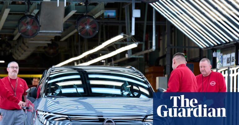 UK car production falls 17% as industry warns of ‘worrying’ decline | Automotive industry