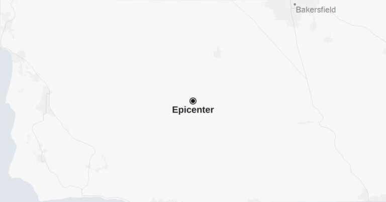 Map: 3.2-Magnitude Earthquake Shakes Southern California Map: 3.2-Magnitude Earthquake Shakes Southern California