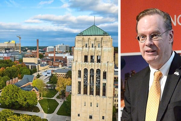 New Michigan President Bows Out Amid Cancer Fight New Michigan President Bows Out Amid Cancer Fight
