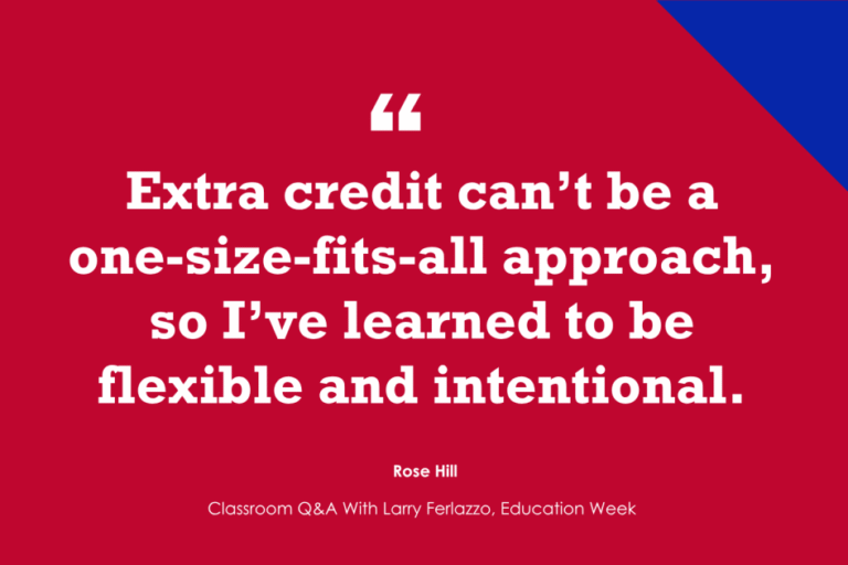 Should Teachers Offer Extra Credit? Yay or Nay? (Opinion)