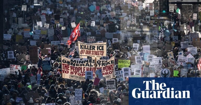 US activists plan May Day economic blackout: ‘No school, no work, no shopping’ | US news