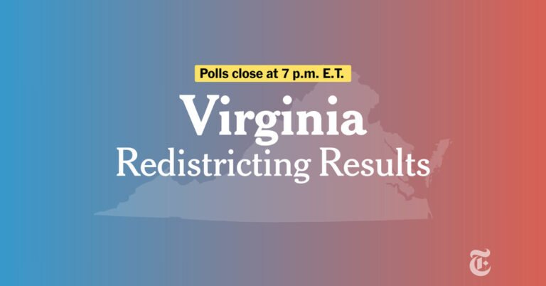 Virginia Redistricting Referendum 2026: Live Election Results