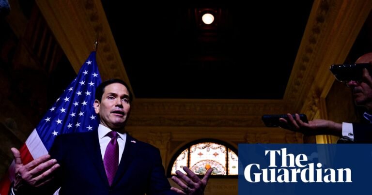 Rubio criticizes WHO’s Ebola response as US continues sweeping public health cuts | Marco Rubio Rubio criticizes WHO’s Ebola response as US continues sweeping public health cuts | Marco Rubio