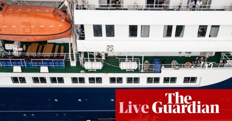 Three evacuated from hantavirus cruise ship as Canary Islands rejects plans for it to dock there – Europe live | Spain