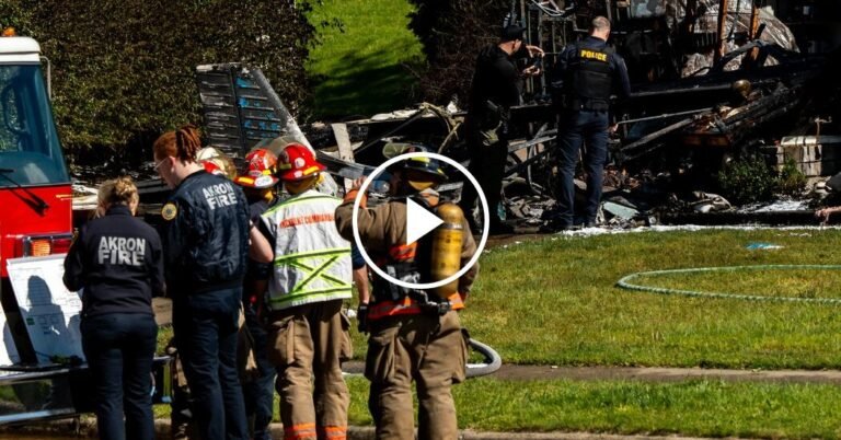 Two Killed After Small Plane Crashes Into House in Ohio