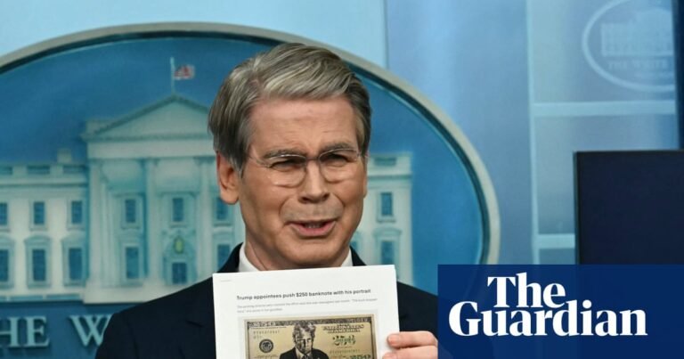 White House pushes Congress to approve $250 bill with Trump’s image | Donald Trump