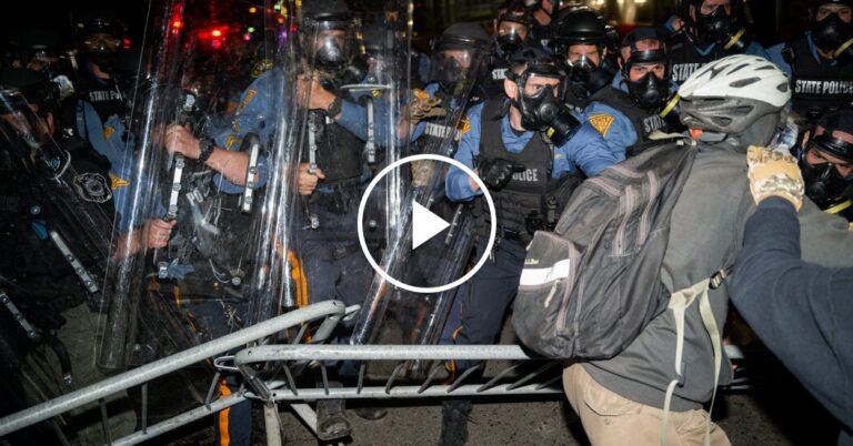 Another Night of Violent Protests Outside a Newark ICE Detention Center Another Night of Violent Protests Outside a Newark ICE Detention Center