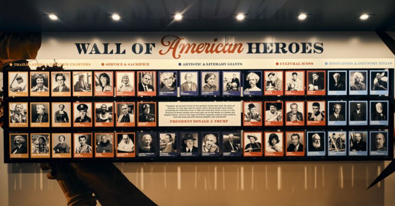 Inside Trump’s Touring Exhibition of American Heroes Inside Trump's Touring Exhibition of American Heroes