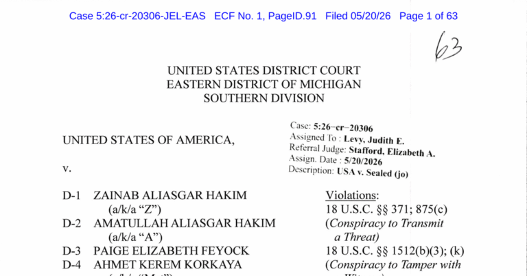 Read the Charges Against 8 People Connected to the University of Michigan Read the Charges Against 8 People Connected to the University of Michigan