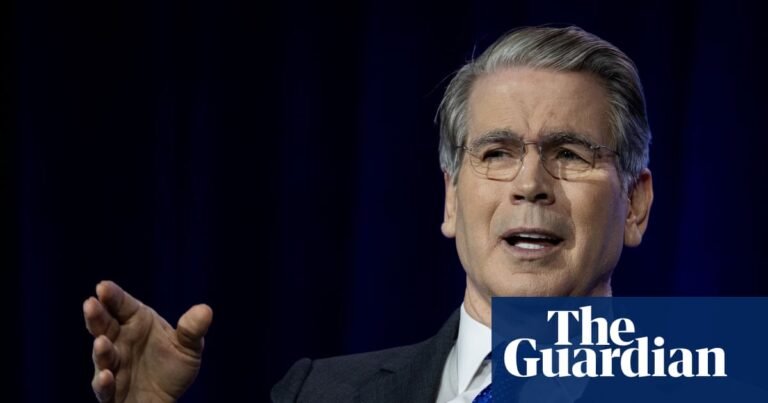 US treasury secretary warns oil and gas companies to lower prices: ‘We’re watching’ | US news