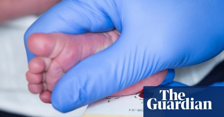 All newborns in England to be screened for spinal muscular atrophy from 2027 | Health All newborns in England to be screened for spinal muscular atrophy from 2027 | Health