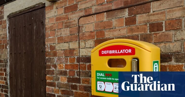 Lack of defibrillators could put 16m at risk of death by cardiac arrest in England and Wales | Health Lack of defibrillators could put 16m at risk of death by cardiac arrest in England and Wales | Health