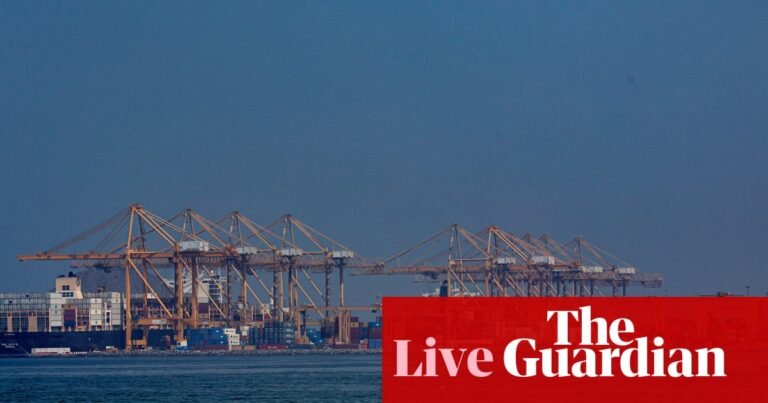 Oil prices jump over 5% after Trump suggests ceasefire with Iran has ended following fresh US strikes – business live | Business