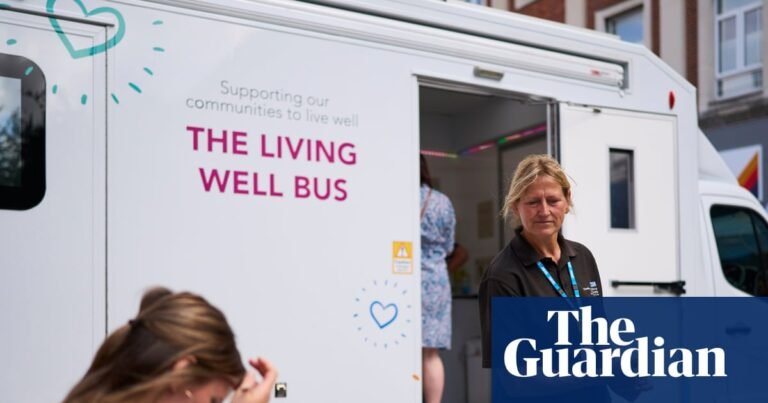 All aboard the cervical screening bus: how NHS clinic-on-wheels is saving lives | Cervical cancer