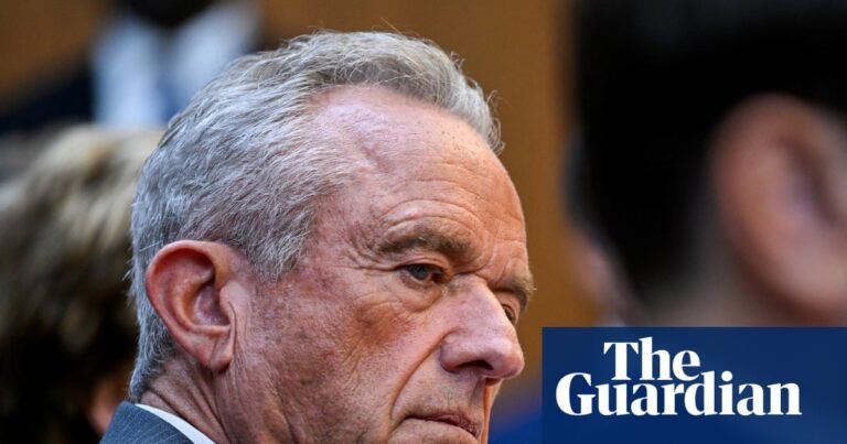 RFK Jr tells US families to vaccinate children against measles amid outbreak | Robert F Kennedy Jr RFK Jr tells US families to vaccinate children against measles amid outbreak | Robert F Kennedy Jr