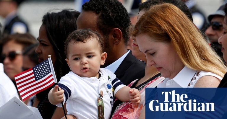 Trump signs new orders targeting birthright citizenship | Donald Trump Trump signs new orders targeting birthright citizenship | Donald Trump