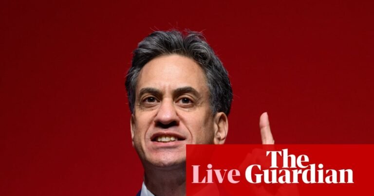 Campaigners welcome Miliband’s claim Palestine Action ban not meant to criminalise ‘grannies’ – UK politics live | Politics Campaigners welcome Miliband’s claim Palestine Action ban not meant to criminalise ‘grannies’ – UK politics live | Politics
