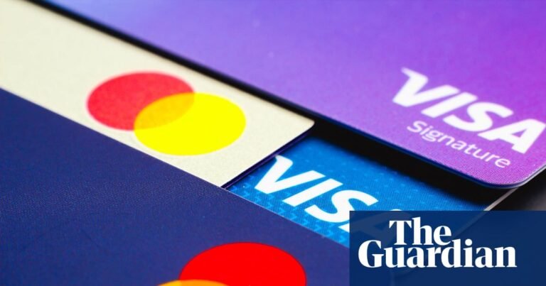 Visa and Mastercard threatened with potential £5bn UK lawsuit over interchange fees | Banking Visa and Mastercard threatened with potential £5bn UK lawsuit over interchange fees | Banking